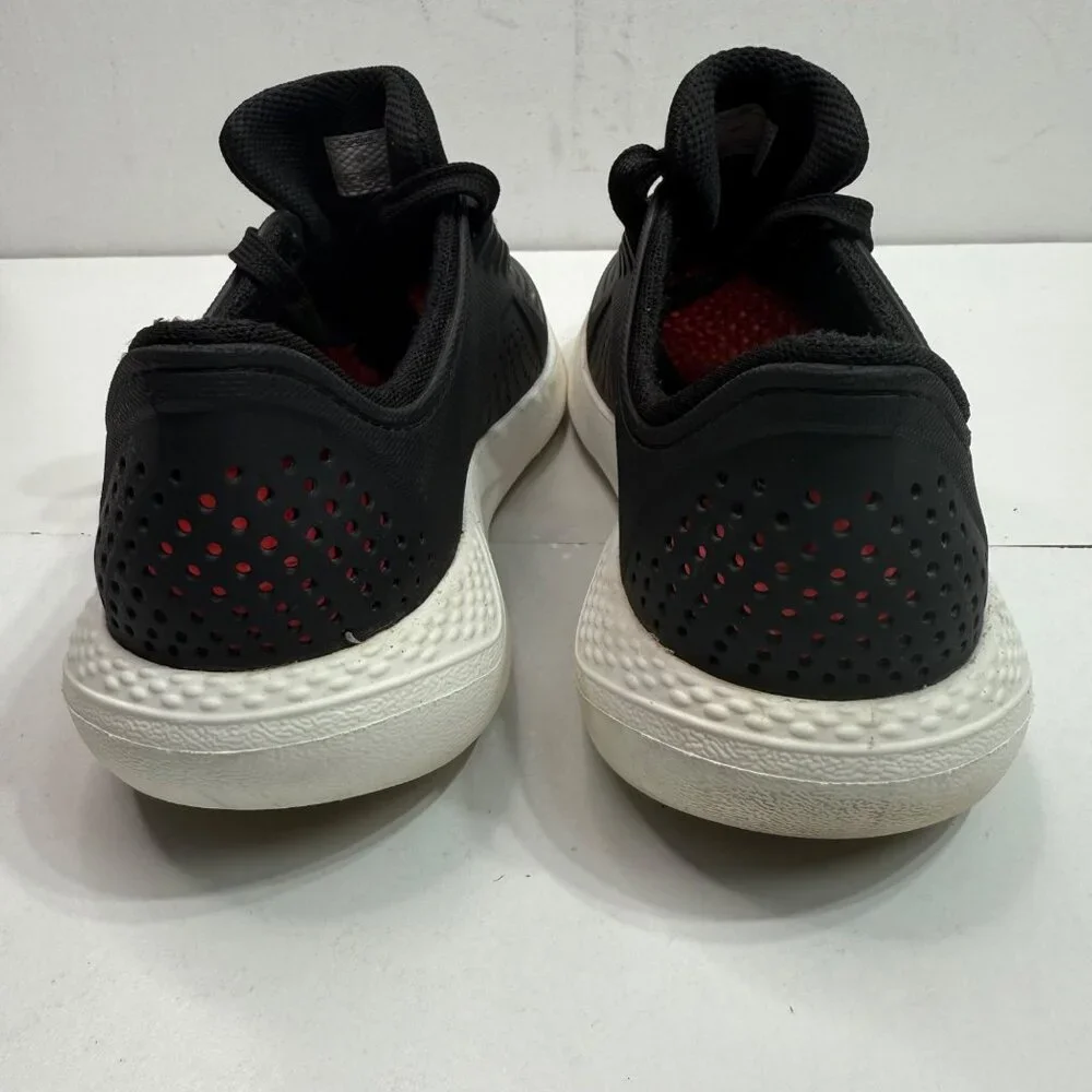 Crocs Womens Size 8 LiteRide Black Sneakers Casual Athletic Shoes - Picture 3 of 9